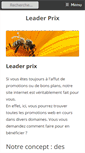 Mobile Screenshot of leader-prix.com